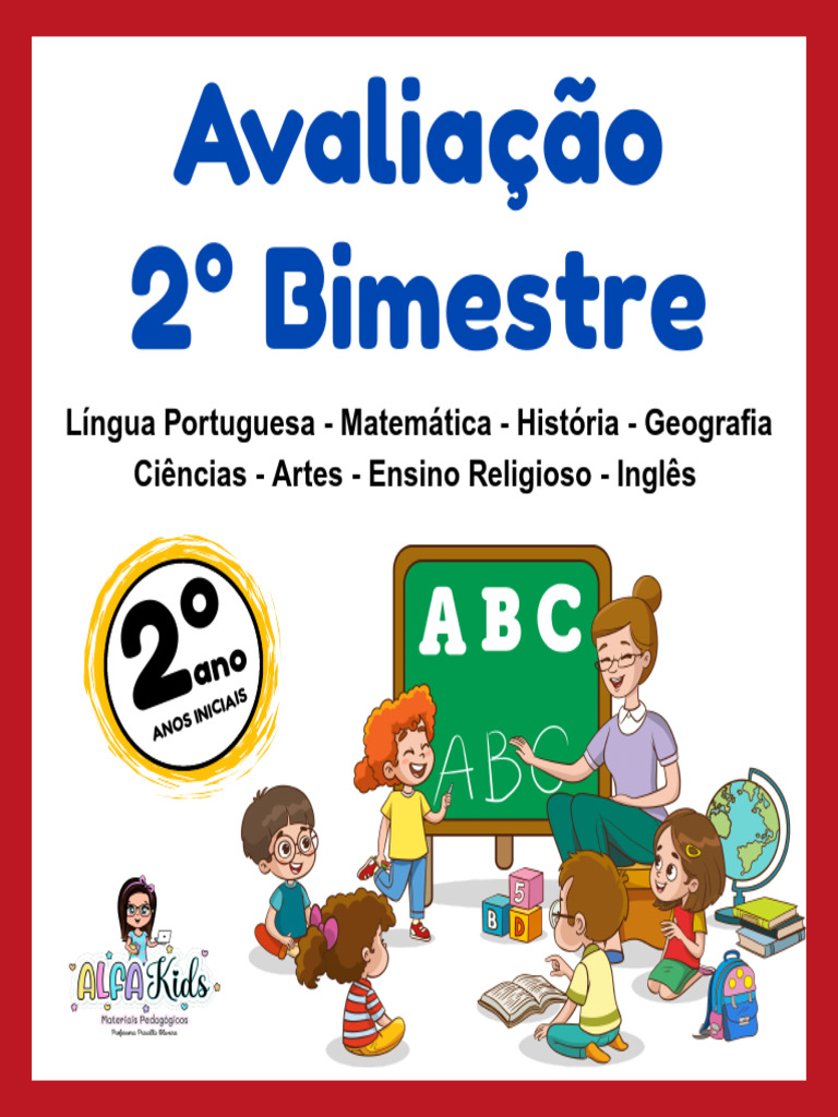 2° Ano - Amostra Grátis Avaliação 2° Bimestre | PDF