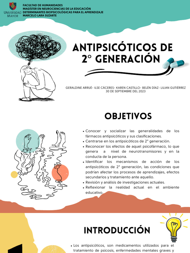 Antipsicóticos de Segunda Generación (ASG) | PDF | Dopamina | Antipsicótico