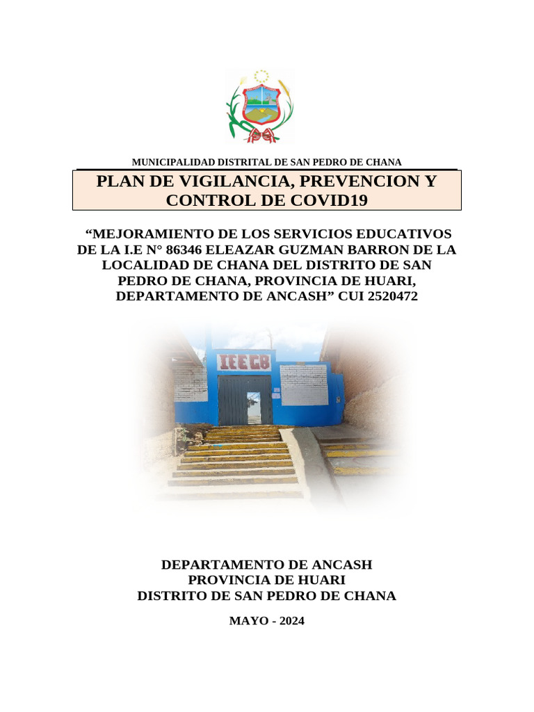 Plan Covid 19 | PDF | Lavado de manos | Seguridad y salud ocupacional