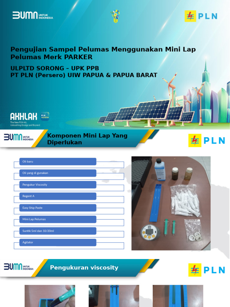 Pengujian Sampel Pelumas di Sorong | PDF