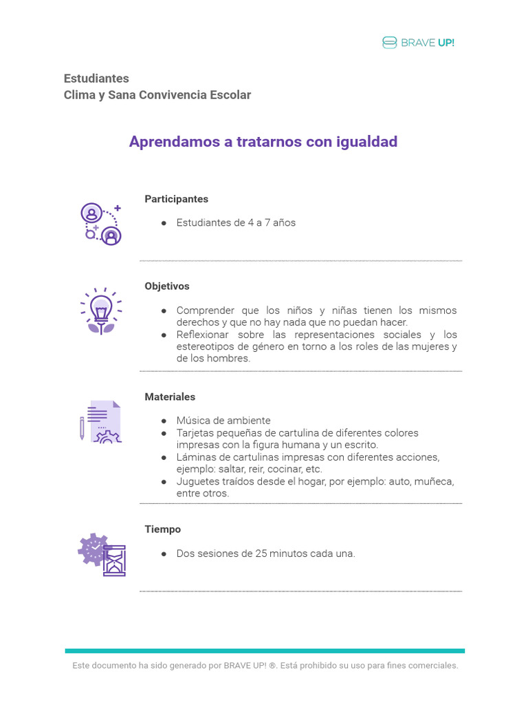 Igualdad de Género en la Educación Infantil | PDF | Juguetes