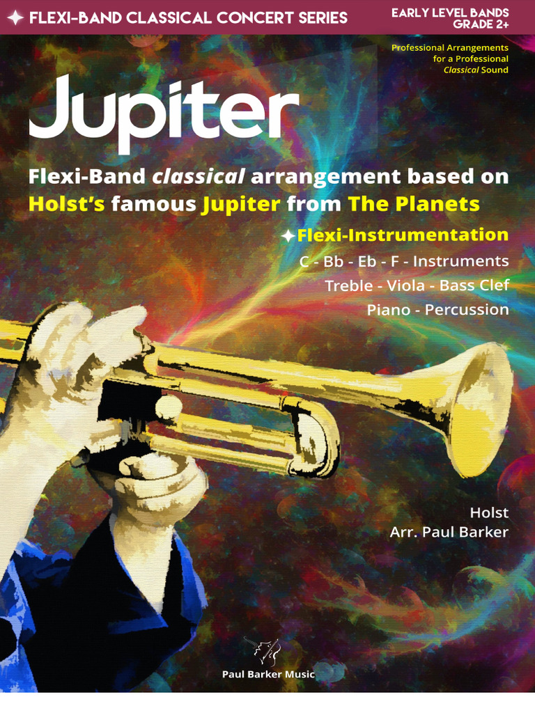 Jupiter - Flexi-Band Arrangement | PDF | Instruments de musique ...