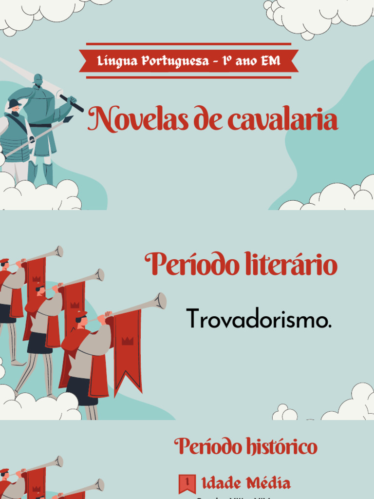 Novelas de Cavalaria: História e Características | PDF | Romance ...