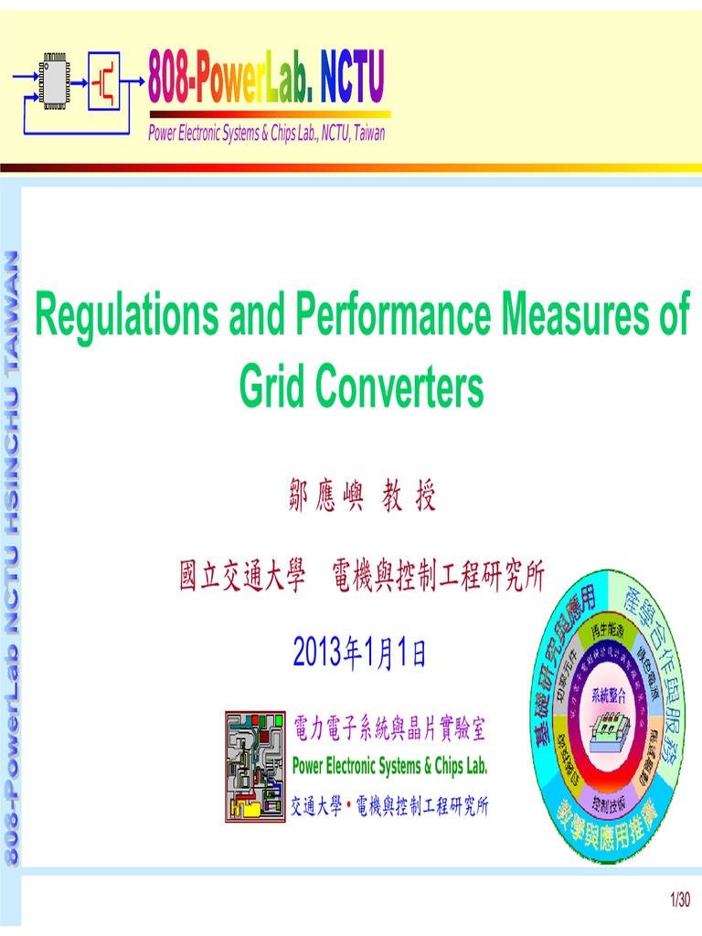 Grid Converter Regulations and Standards | PDF | Photovoltaic System ...