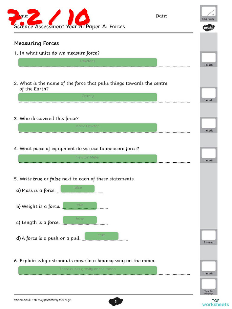 Force Test Nene | PDF