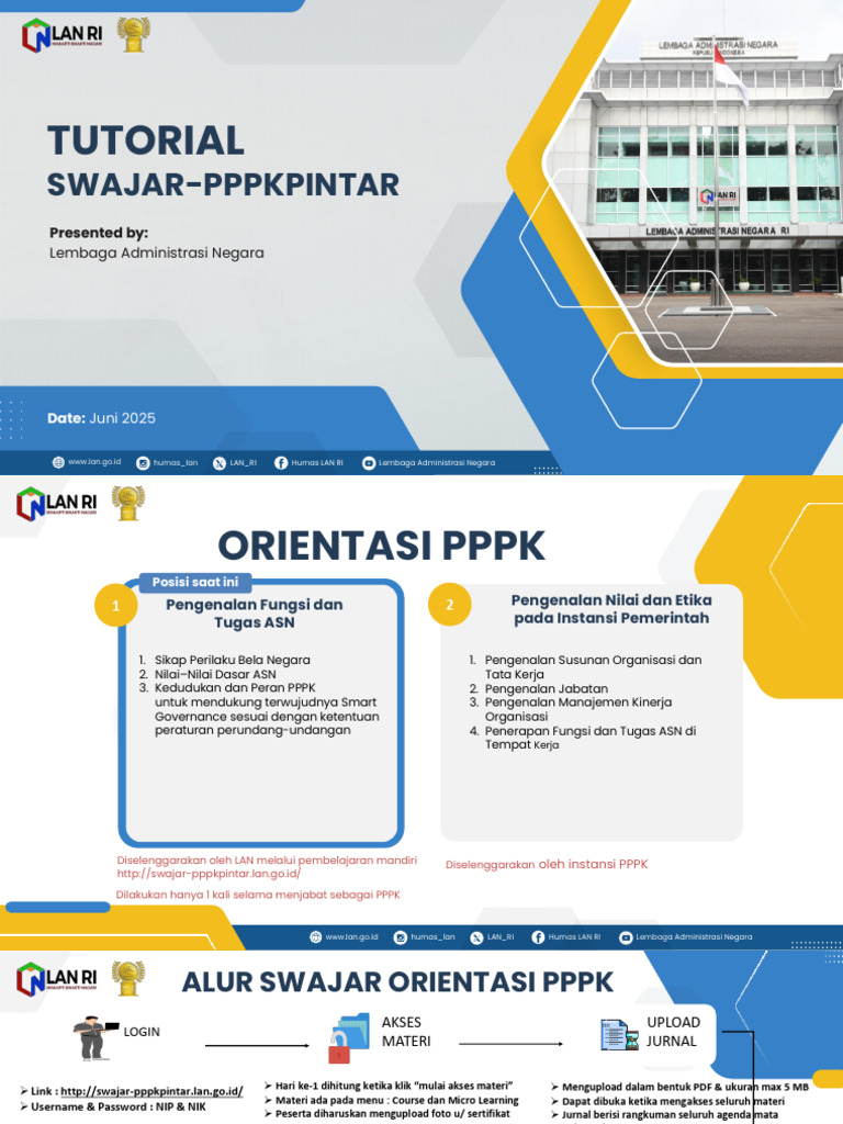 Tutorial Swajar 2025 | PDF