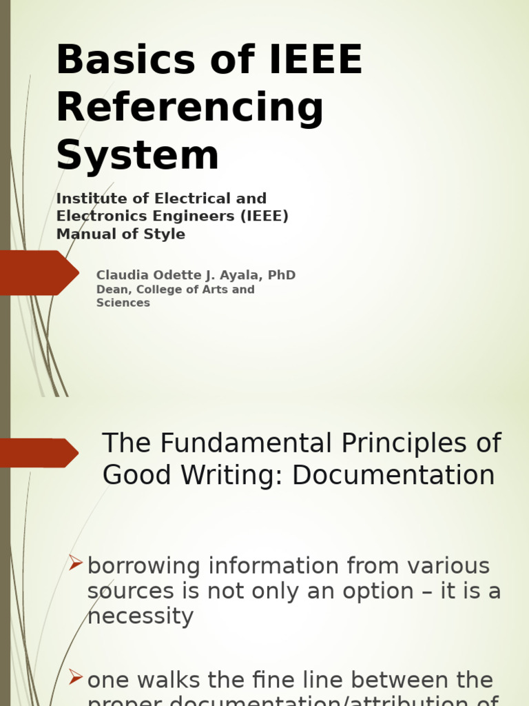 IEEE Referencing and Plagiarism Guide | PDF | Plagiarism | Citation