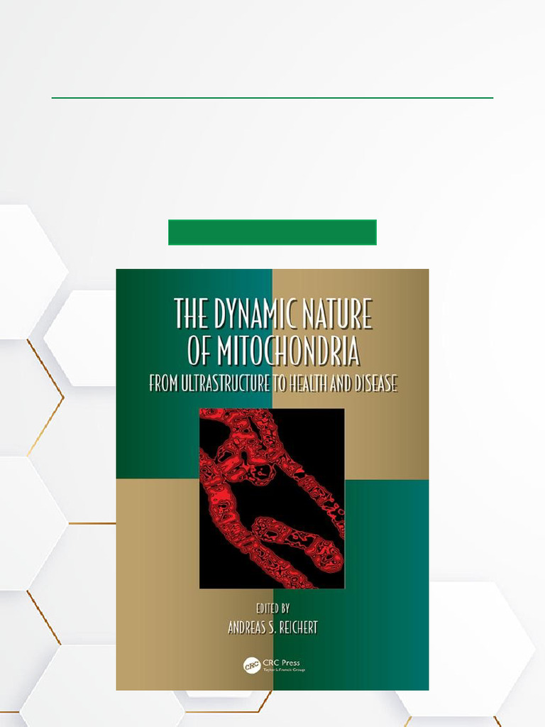 The Dynamic Nature of Mitochondria From Ultrastructure To Health and ...