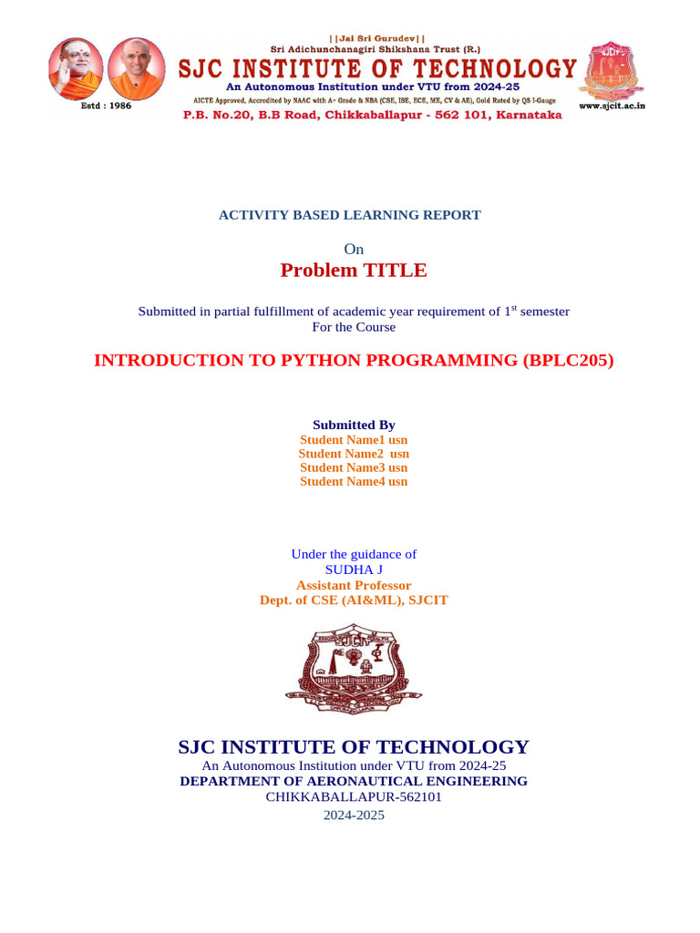 Front Page - Python | PDF