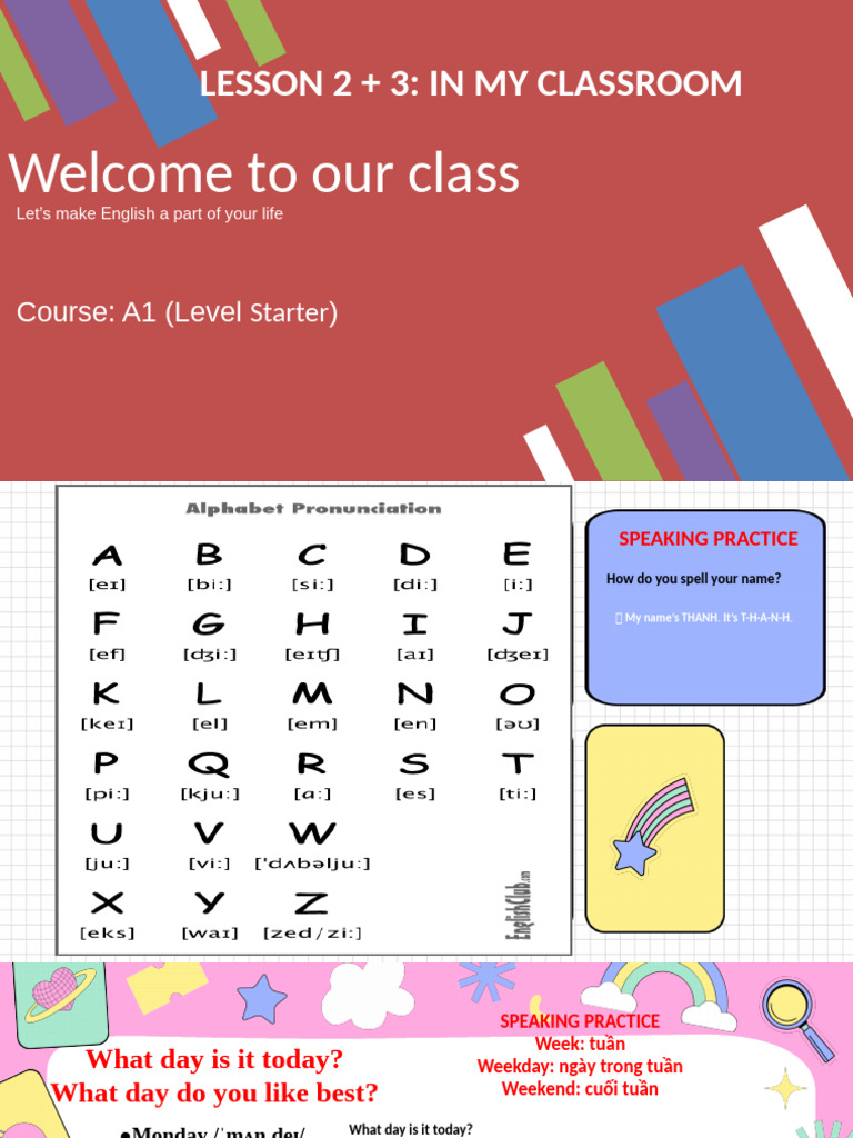Lesson 3 - A1 Adult | PDF