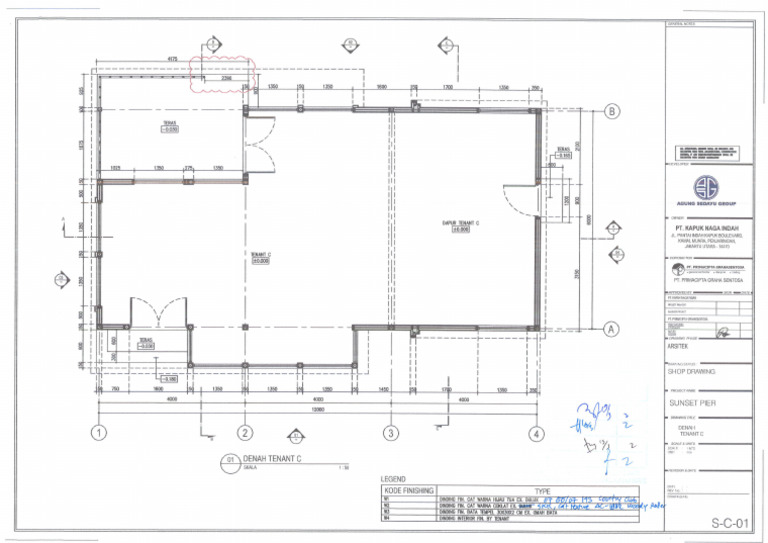 Layout Tenant C SP2 | PDF