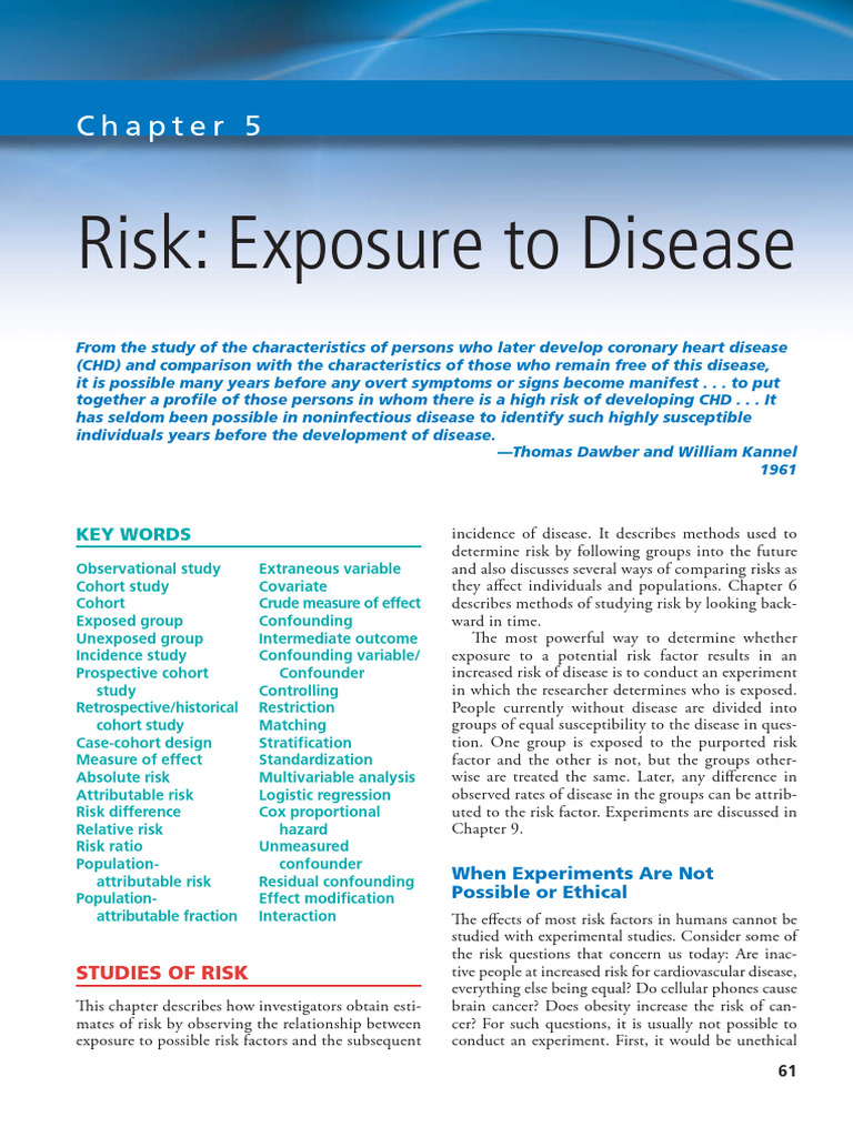 Understanding Cohort Studies and Risk | PDF | Cohort Study | Relative Risk