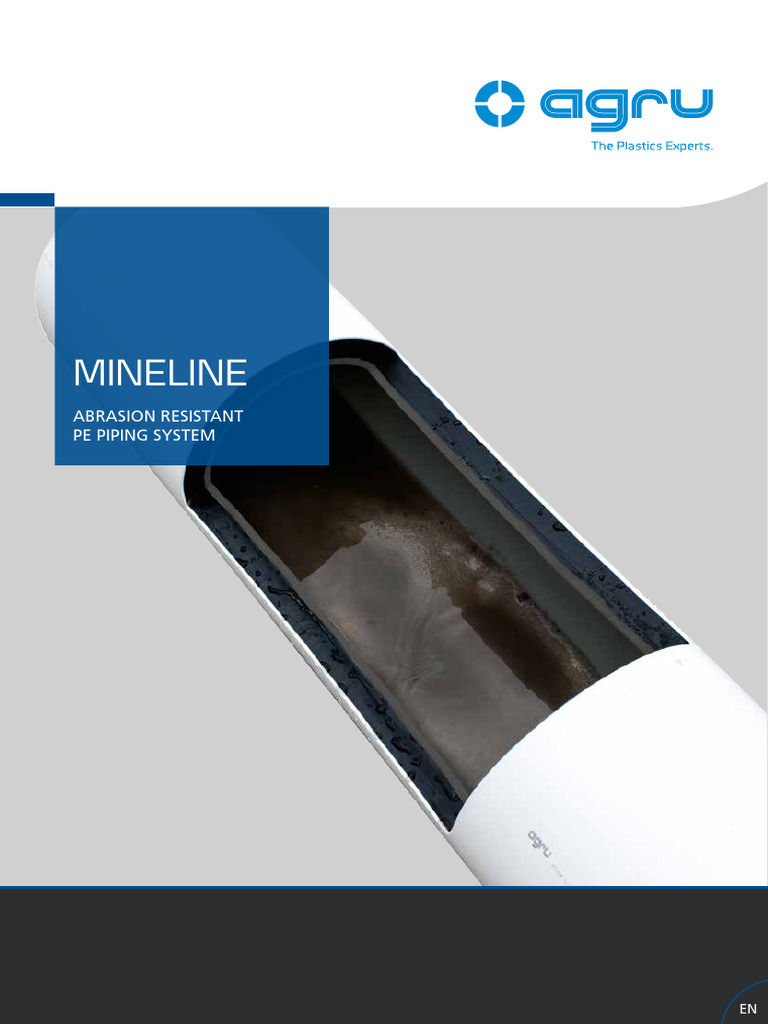 AGRU MINELINE: Advanced Abrasion-Resistant Piping | PDF | Pipe (Fluid ...