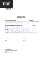 Medif Form Air India | PDF | Hypoxia (Medical) | Diseases And Disorders