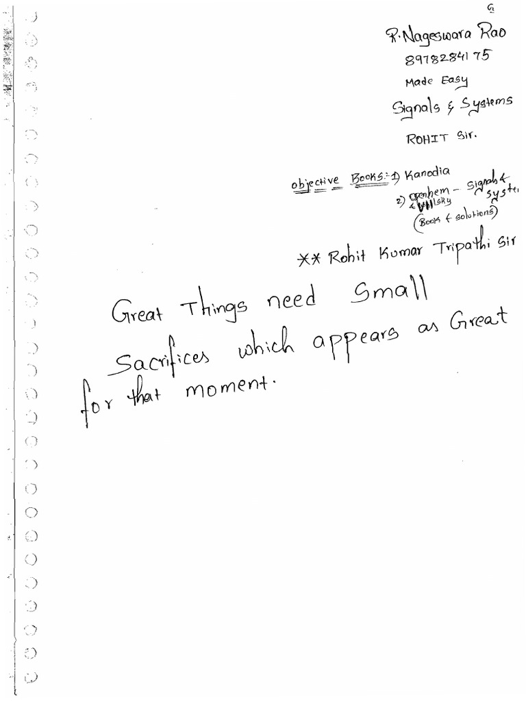 Sygnal & System | PDF