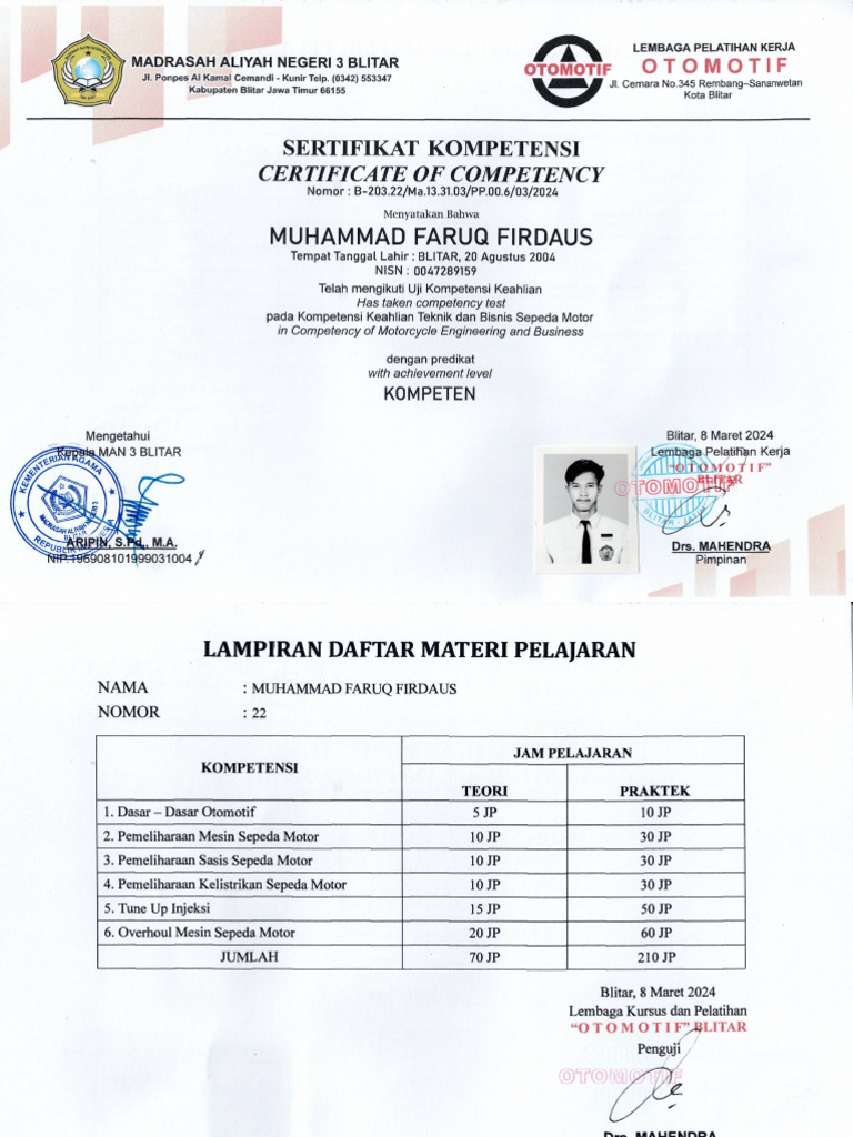 M Faruq F | PDF