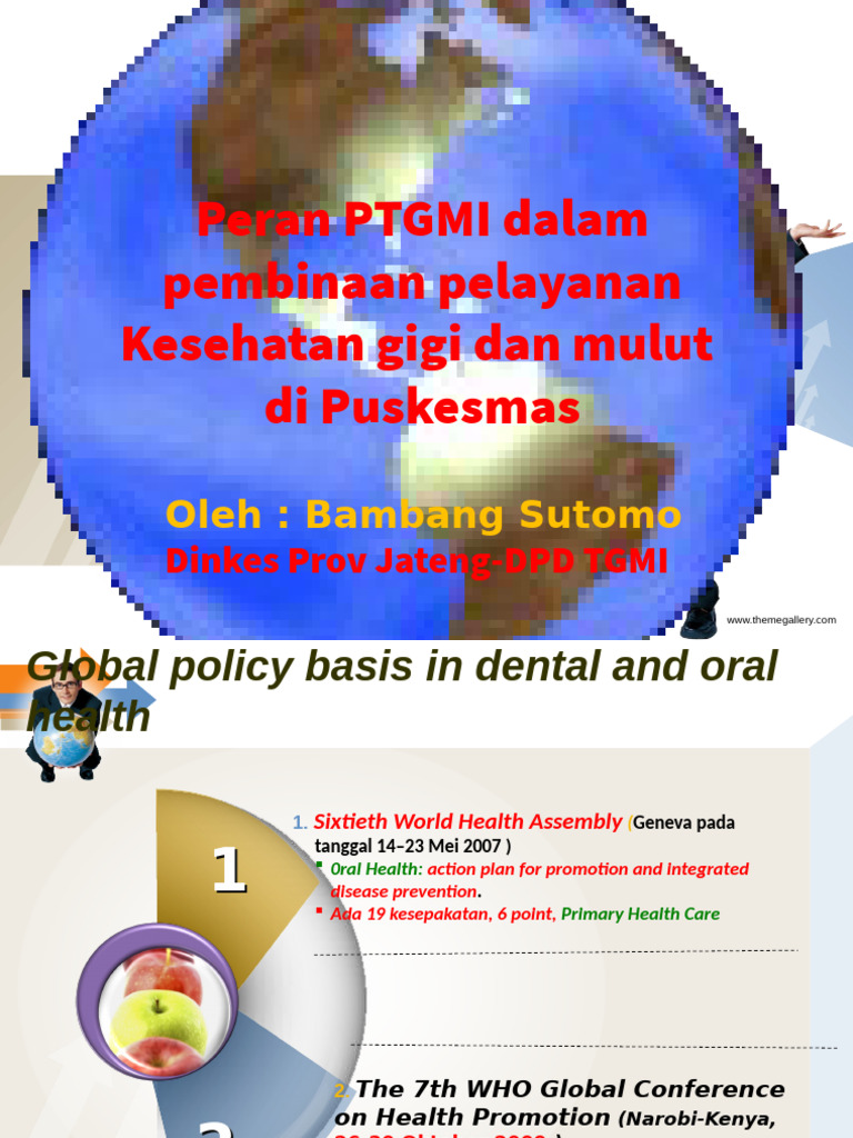 Peran PTGMI dalam Pelayanan Kesehatan Gigi | PDF