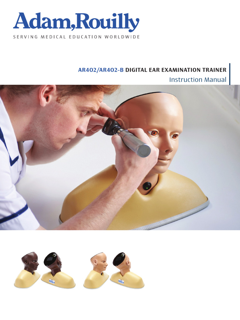 AR402 Digital Ear Trainer Manual | PDF | Ear | Otology