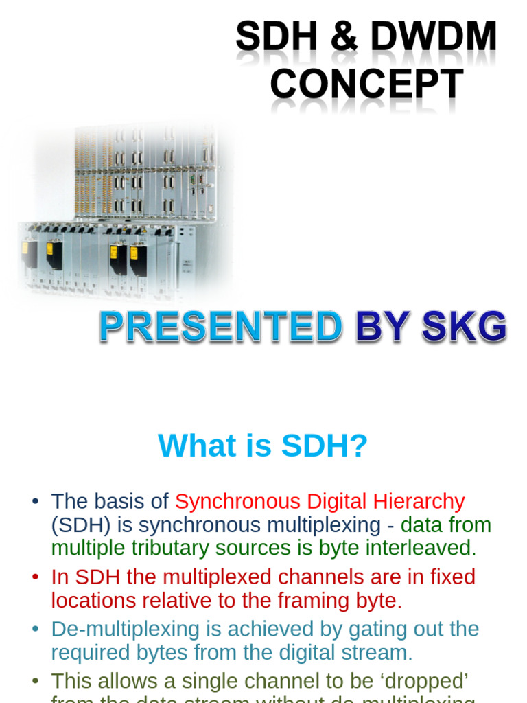 Understanding Synchronous Digital Hierarchy | PDF | Network Topology ...