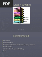 Layer 3 Switches PPT 3464