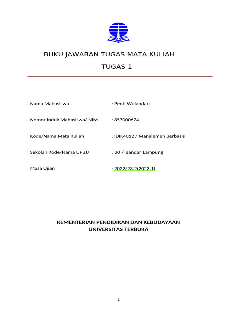 Manajemen Berbasis Sekolah: Panduan MBS | PDF