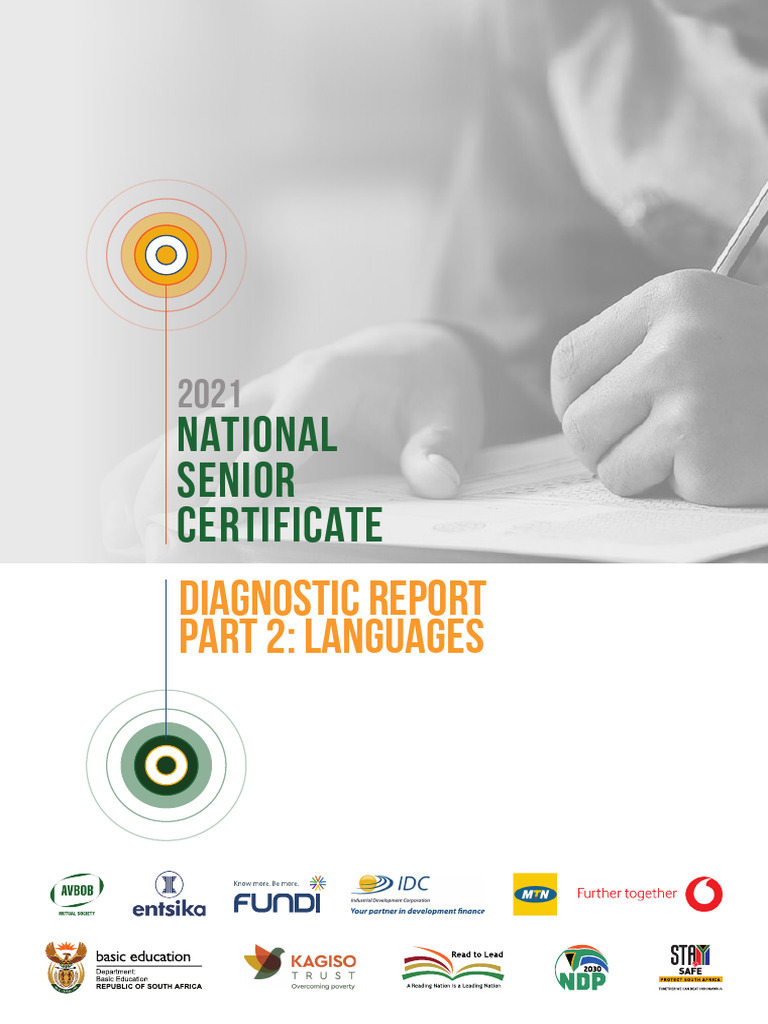 NSC 2021 Diagnostic Report: Languages | PDF | Learning | Teachers