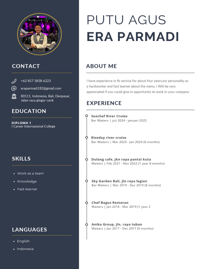 Era Parmadi CV | PDF