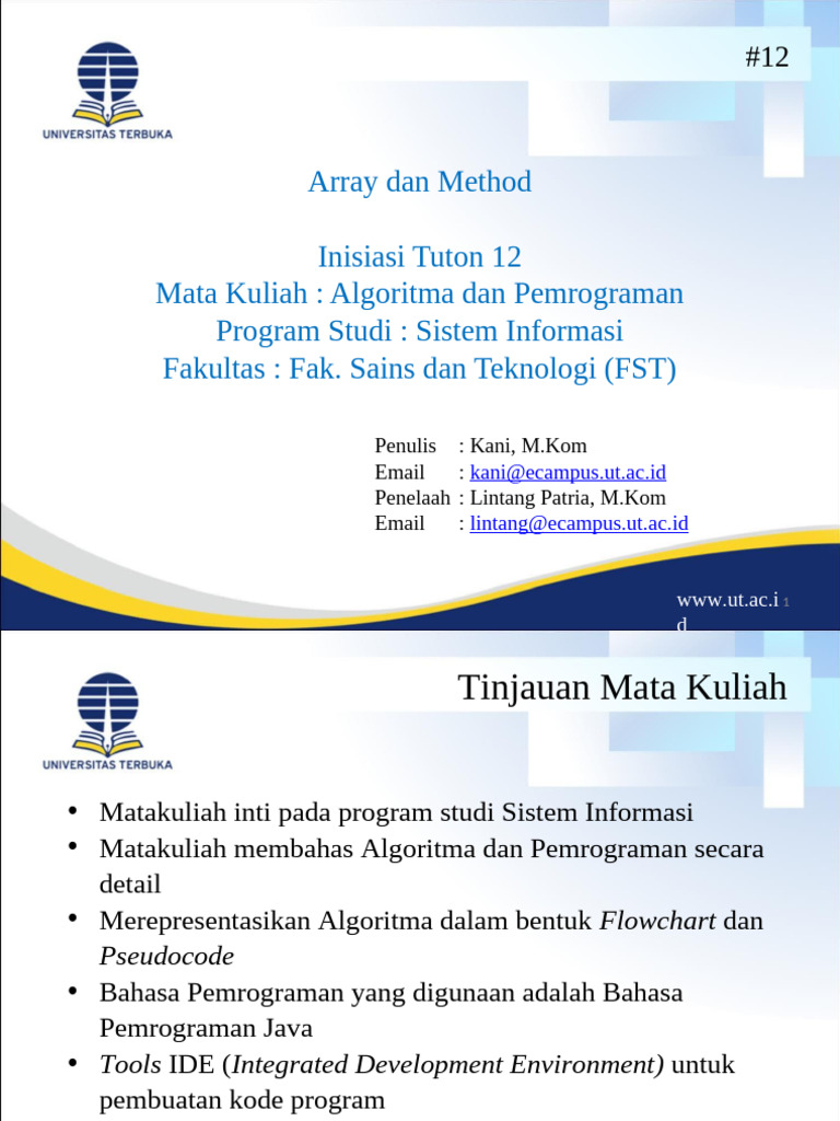Panduan Lengkap Method dalam Java | PDF