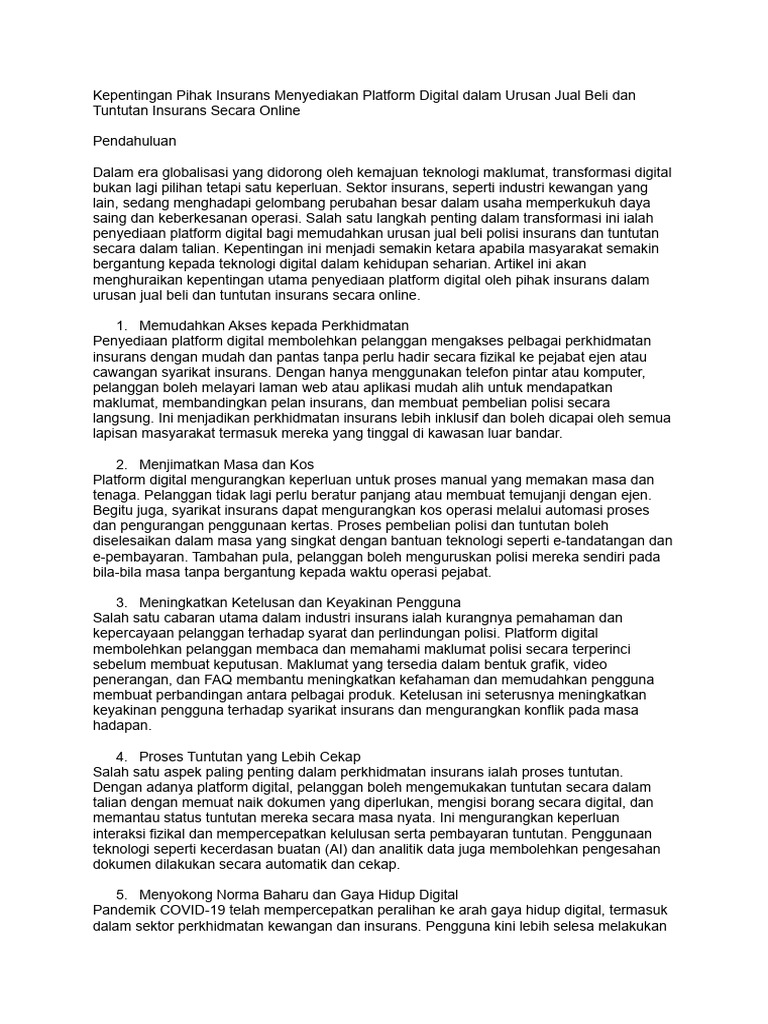 Cabaran dan Penyelesaian Peralihan Perniagaan Kecergasan ke Platform Digital