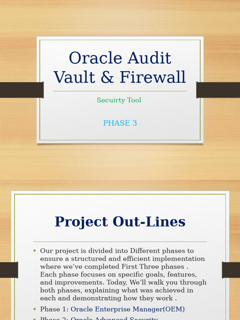 Oracle Audit Vault & Firewall Overview | PDF | Databases | Oracle Database
