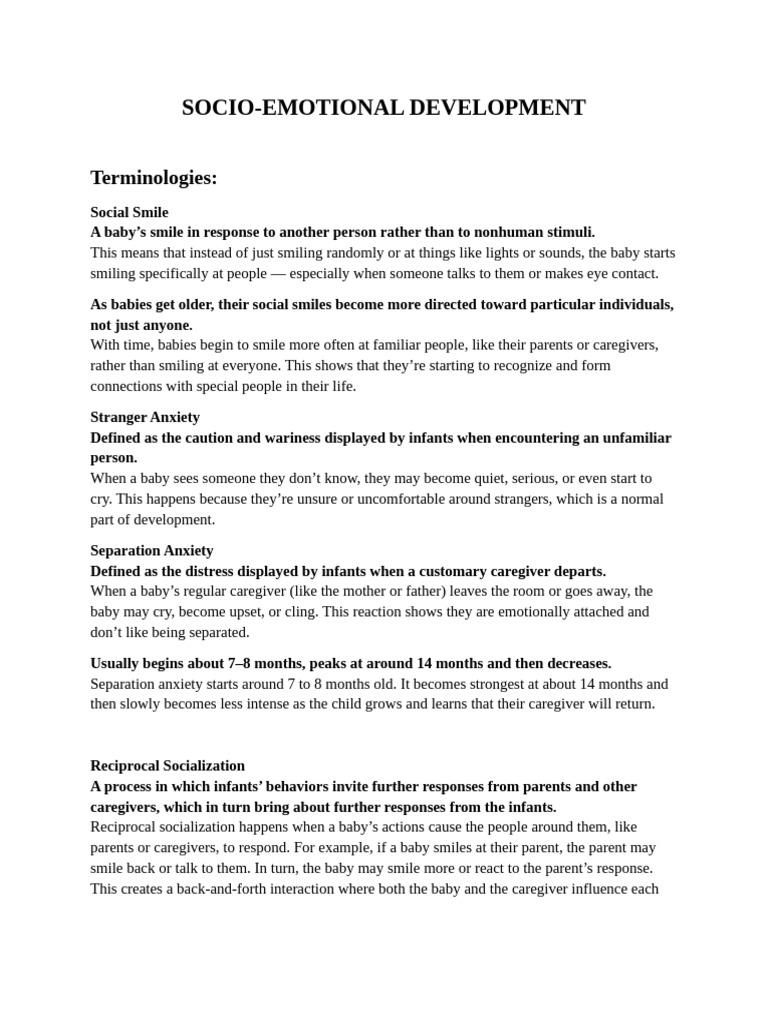 Understanding Infant Social Development | PDF | Attachment Theory | Infants