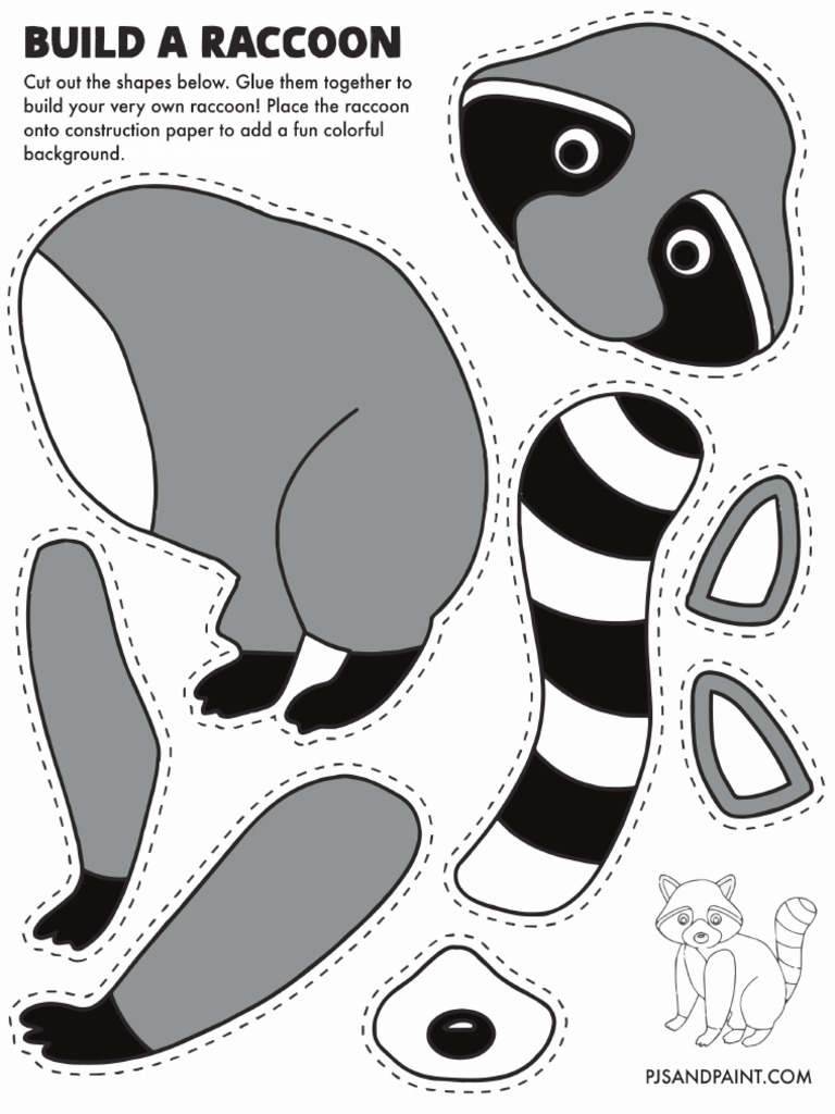 Build A Raccoon | PDF