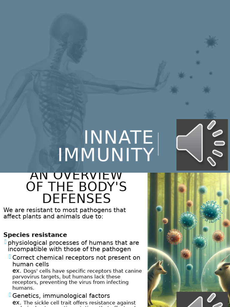 Week 9 - Innate Immunity RECORDING | PDF | Immune System | Interferon