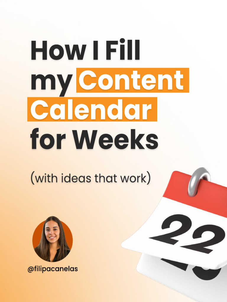 Book Media Content Calendar Idea Time Marketing | PDF