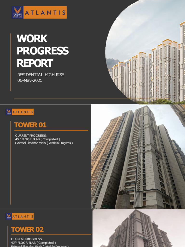 Residential High Rise Progress Report | PDF