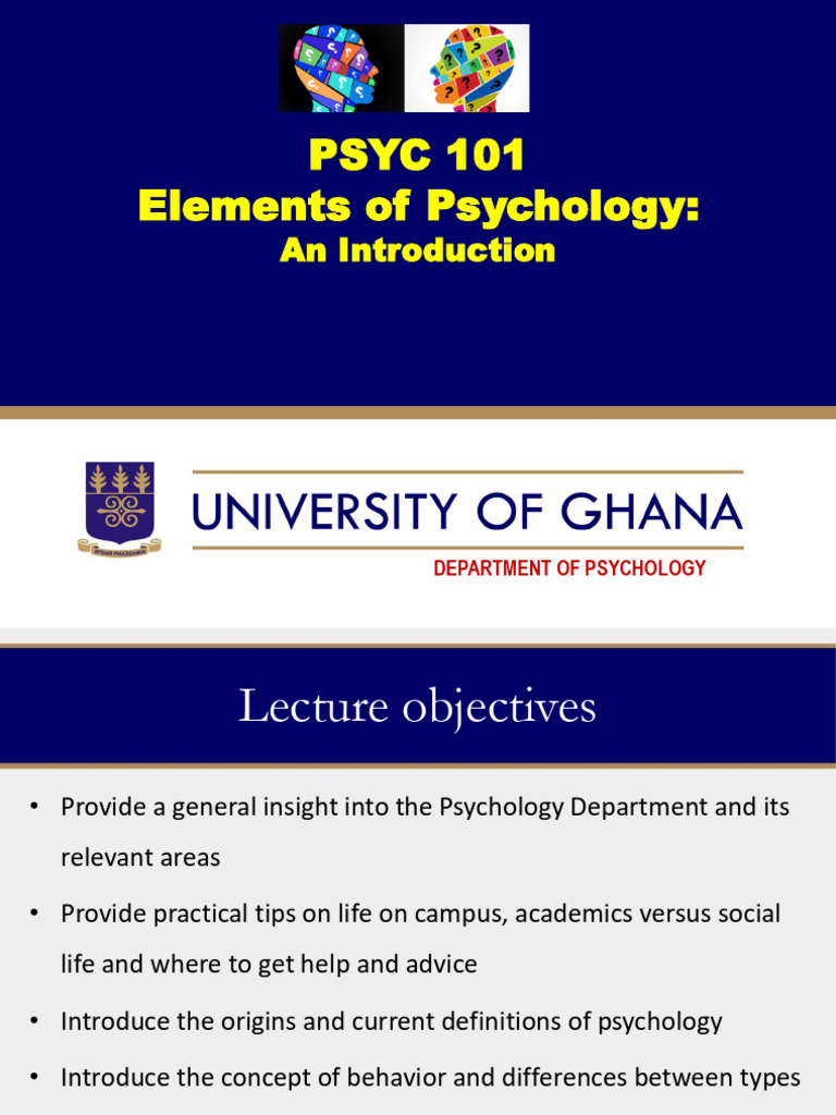 Introduction to Psychology Course Overview | PDF | Psychology | Behavior