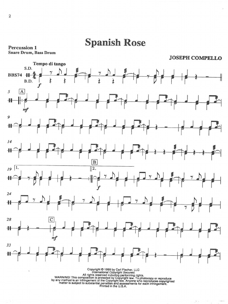 Spanish Rose Per | PDF