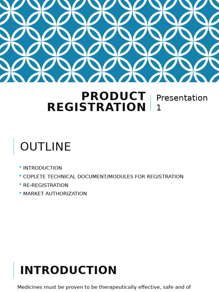 EFDA Product Registration Guidelines | PDF | Bioavailability ...