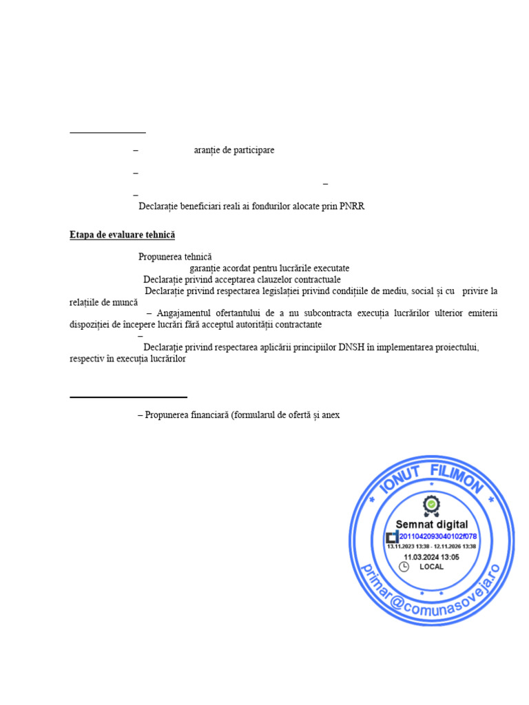 Model Formulare Executie Lucrari - Signed | PDF