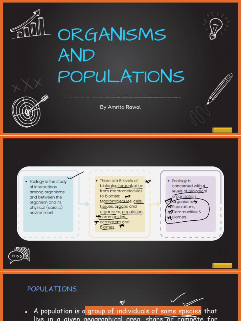 Organism and Population | PDF | Population | Reproduction