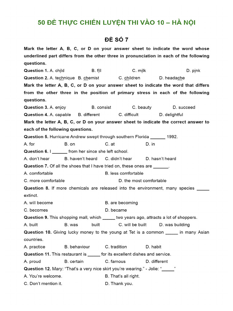 Test 7,8,9 | PDF