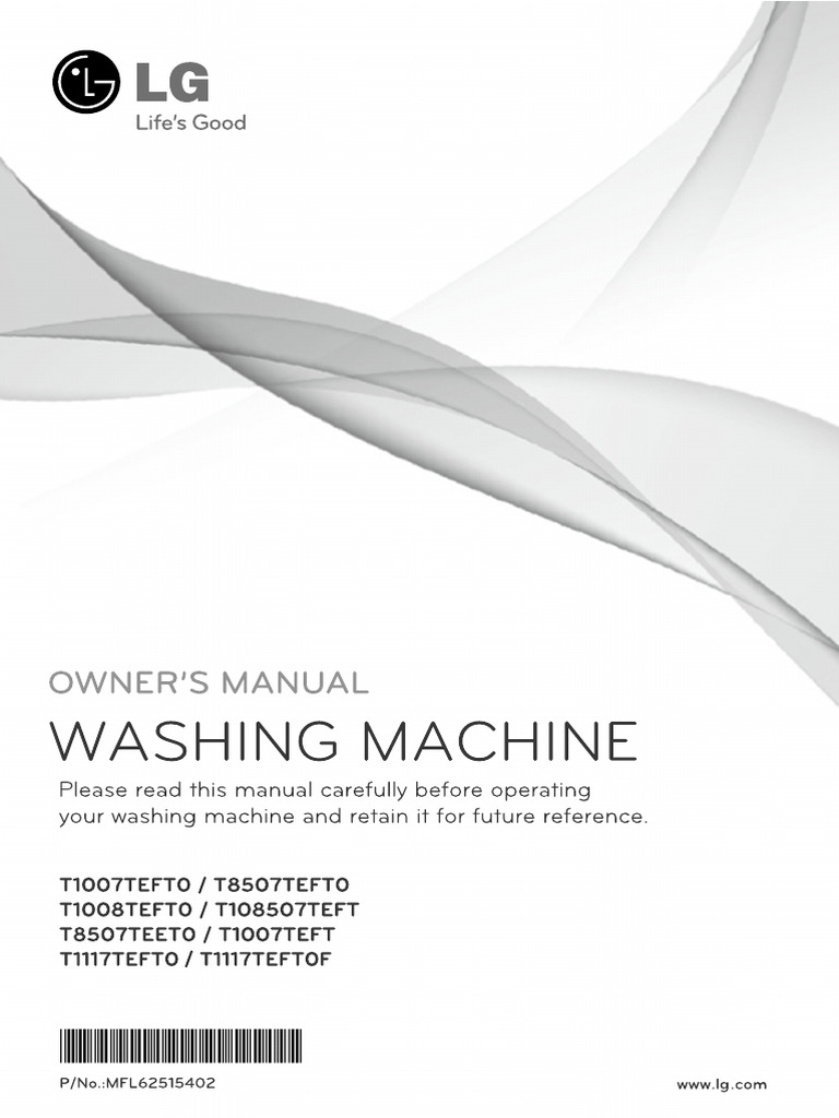 Essential Safety Guidelines for Washers | PDF | Washing Machine | Laundry