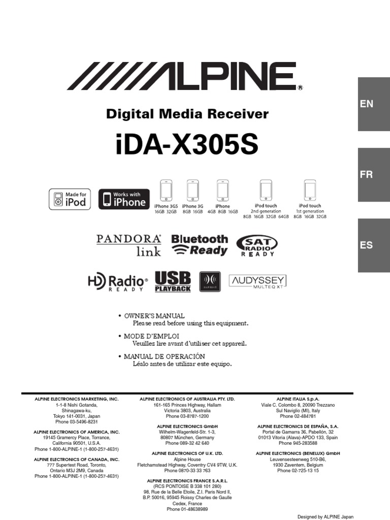 Alpine iDA X305S | Equalization (Audio) (103 views)