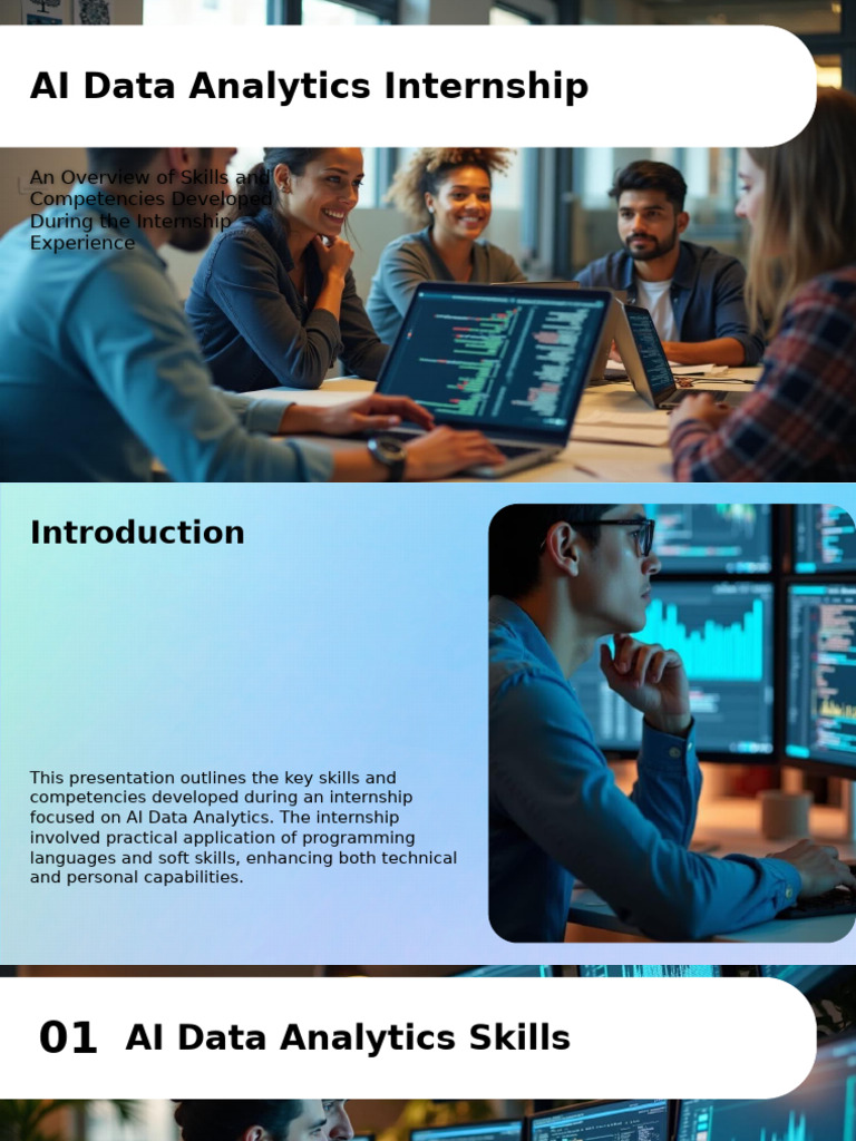 AI Data Analytics Internship | PDF | Analytics | Artificial Intelligence