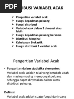 Distribusi Variabel Acak