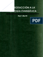Karl Barth - Introducción A La Teología Evangélica