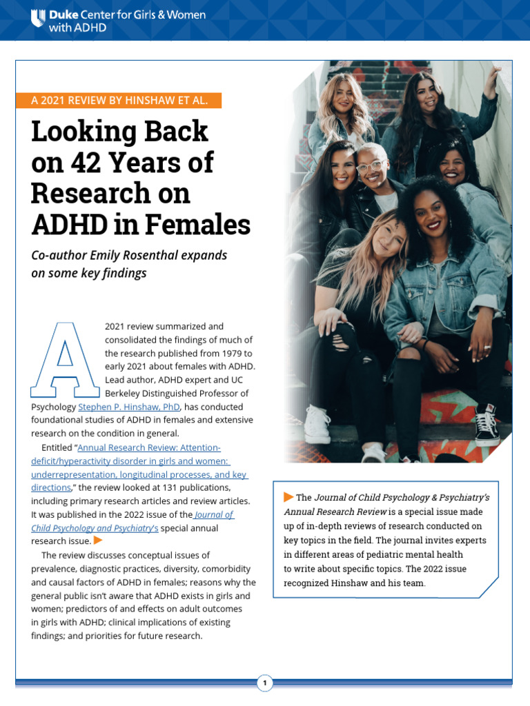 Adhd Studies 2021