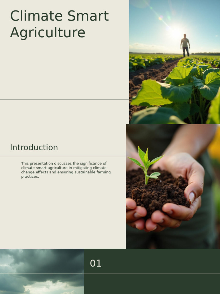 Climate Smart Agriculture Strategies | PDF | Agriculture | Sustainable ...