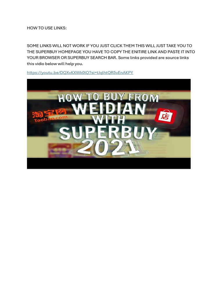 How To Use Links Pdf