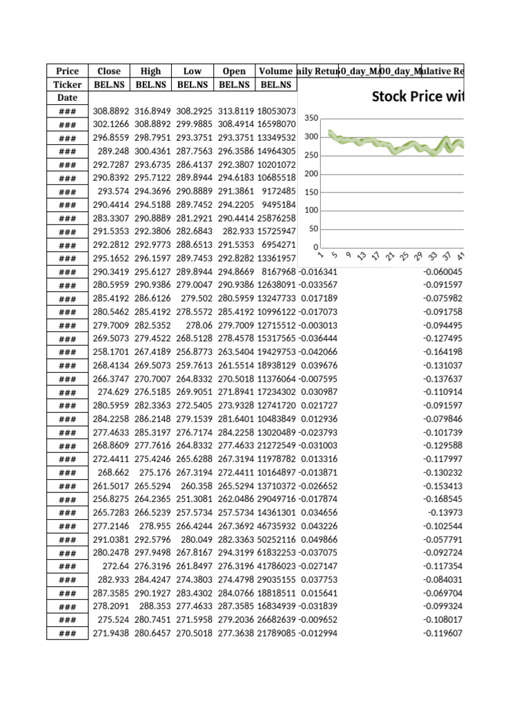 Bel Financial Report Dashboard Final | PDF